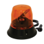 ECCO, LED Rotating Beacon Low profile, 12-24VDC, 185 FPM, Magnetic Mount - Amber