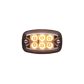 Whelen, M2 Series LED Flashing - Amber w/ Clear Lens