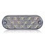 Maxxima, Low Profile Thin Oval Surface Mount Backup Light - White